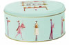 roger la borde round storage tin blue 